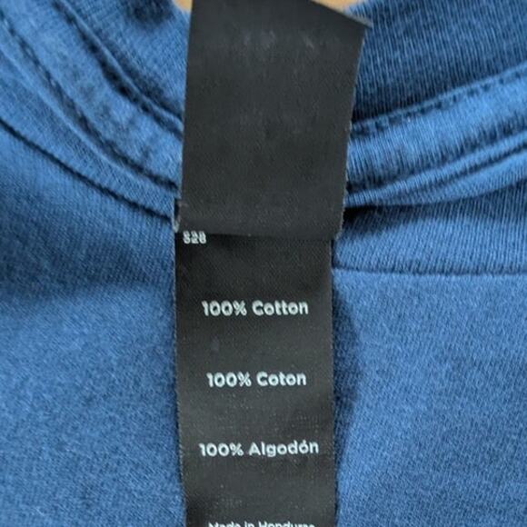 Hellbent Brewing T Shirt Mens M Blue Beer Crew Neck Short Sleeve Brewery - Picture 6 of 8